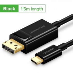 Ugreen 50994 Usb-c To Dp Cable 1.5m Black