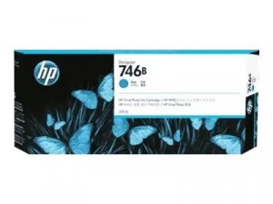 Hp 3WX36A 746b 300ml Cyan Ink Cartridge