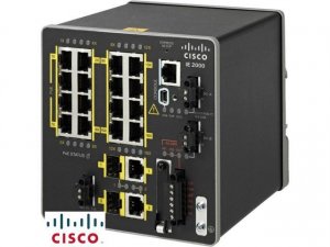 Cisco Ie-2000-16ptc-g-l Poe On Lan Lite Base