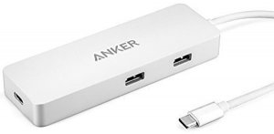 Anker Premium USB-C Hub with HDMI & Power Delivery - Silver A8342H41