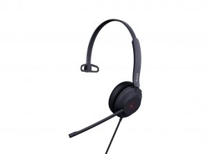 Yealink Uh37-mono-uc-c Wired (uh37) Ms Mono Headset,noise Cancelling Mic, Leather Cushion,usb-c