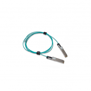 Mellanox Mfs1s00-h005e Active Fiber Cable, Ib Hdr, Up To 200gb/s, Qsfp56, Lszh, Black Pulltab, 5m