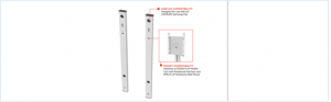 Screen Technics Adaptstflip65 Adaptor Arms Pair For 65 Inch Wm65r To S