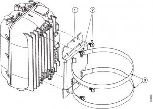 Cisco AIR-ACCPMK1570-1= 1570 Series Pole-mount Kit (type-1)