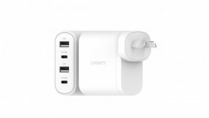Cygnett Powerplus 45w Multiport Wall Charger Au - White (cy3675pdwlch), Powerful Compact Design, Fast Charging Usb-c Output