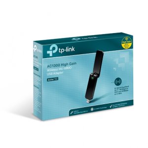 TP-LINK Archer T4U AC1300 High Gain Wireless MU-MIMO Dual Band USB 3.0 Adapter 