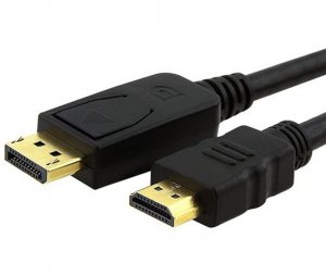 Astrotek Displayport Dp To Hdmi Adapter Converter Cable 1M - Male To Male 1080P Gold-Plated