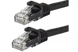 Astrotek Cat6 Cable 20m - Black Color Premium Rj45 Ethernet Network Lan Utp Patch Cord 26awg-cca Pvc Jacket