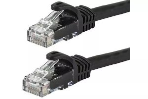 Astrotek Cat6 Cable 30m - Black Color Premium Rj45 Ethernet Network Lan Utp Patch Cord 26awg-cca Pvc Jacket