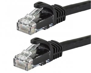Astrotek Cat6 Cable 3m - Black Color Premium Rj45 Ethernet Network Lan Utp Patch Cord 26awg-cca Pvc Jacket