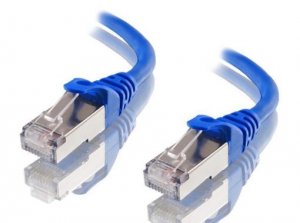 Astrotek Cat6a Shielded Cable 25cm/0.25m Blue Color 10gbe Rj45 Ethernet Network Lan S/ftp Lszh Cord 26awg