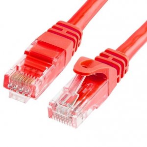 Astrotek Cat6 Cable 3m - Red Color Premium Rj45 Ethernet Network Lan Utp Patch Cord 26awg-cca Pvc Jacket