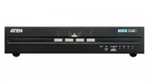 ATEN CS1144DP 4-Port USB DisplayPort Dual Display Secure KVM Switch (PSS PP v3.0 Compliant) 