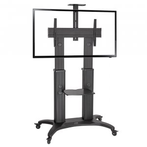 North Bayou Height Adjustable Trolley For Tv Screen Size 55-80 Max 56.8kg