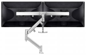 Atdec Awms-rhxb-h-s Dual Rail Desk Mount Silver