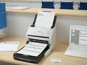 Epson Workforce Ds-530ii 35ppm Adf Scan To Cloud Services Document Scanner