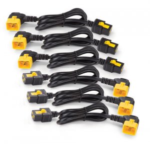 APC Ap8714r Power Cord Kit 6 Lock C19 90 Degree 1.2m