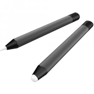 Benq Rm03 Tpy24 Touch Pens Germ-resist 2pcs Black 1 Thick And 1 Thin Tip