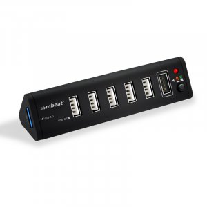 Mbeat 7-Port USB 3.0 & USB 2.0 Hub with 2.1A Smart Charging Function (MTT)