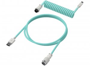 Hyperx Usb-c Coiled Cable Light Green-white