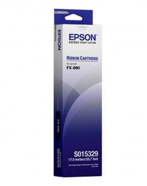 Epson C13S015329 S015329 Black Ribbon Cartridge