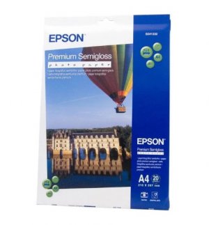 Epson C13s041332 S041332 Prem Semigloss Photo Paper A4