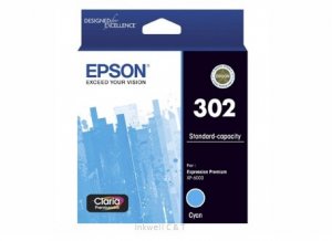 Epson 302 Cyan Ink Claria Premium For Expression Premium Xp-6000