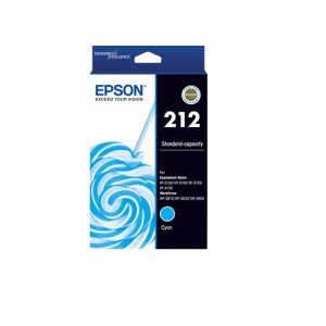 Epson 212 Std Cyan Ink For Xp-4100,x P-3105,xp-3100, Xp-2100,wf-285 0,wf-2830,wf-2810