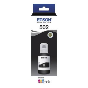 Epson Ecotank T502 Black Ink Bottle Eco Tank Et-2700 Et-2750 Et-3700 Et-4750