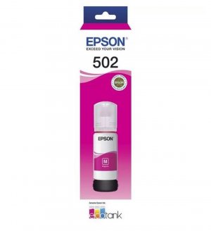 Epson Ecotank T502 Magenta Ink Bottle Eco Tank Et-2700 Et-2750 Et-3700 Et-4750
