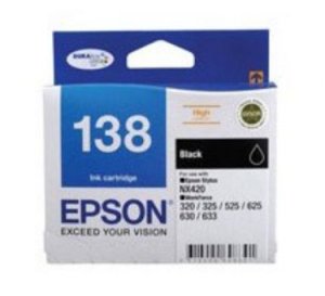 Epson 138 Black Ink Cartridge C13T138192