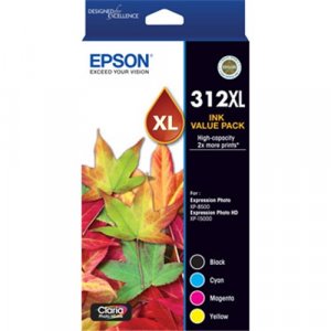 Epson C13t02n492 312xl 4 Colour Pack Xp-8500 Xp-15000