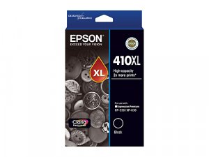 Epson 410xl High Cap Claria Premium Photo Blk Ink Cart Xp-530 Xp-630