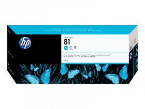 Hp C4931a 81 680ml Cyan Dye Ink Cart C4931a