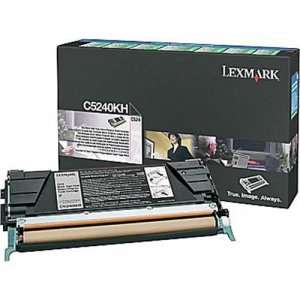 Lexmark Black Prebate Toner Yield 8000 Pages For C524n C534