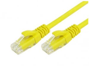 Blupeak C6020yl 2m Cat 6 Utp Lan Cable - Yellow (lifetime Warranty) 