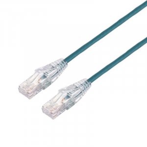Blupeak C6at020gn 2m Ultra Thin Cat 6a Utp Lan Cable - Green (lifetime Warranty)