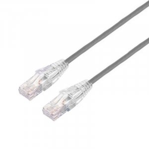 Blupeak C6at020gy 2m Ultra Thin Cat 6a Utp Lan Cable - Grey (lifetime Warranty)
