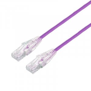Blupeak C6at050pu 5m Ultra Thin Cat 6a Utp Lan Cable - Purple (lifetime Warranty)