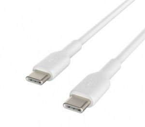 Belkin Cab003bt1mwh 1m Usb-c To Usb-c Cable, Boost Charge, White, 2 Yrs 