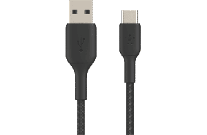 Belkin Cab005bt1mbk 1m Micro Usb To Usb-a Charge/sync Cable, Blk, 2 Yr Wty