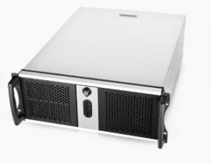 Chenbro Rm42300 Black 4u Rackmount Case, No Psu, 2x Usb 2.0, External 3x 5.25',internal 4x 3.5', 1x Slim Odd Slot, 1x 120mm Fan