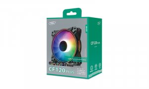 Deepcool CF120 PLUS 120mm A-RGB LED Case Fan - 3 Pack