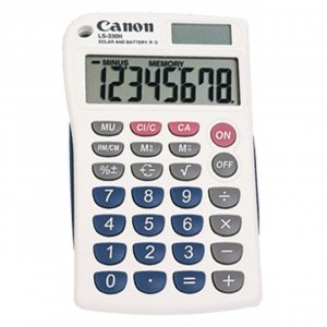 Canon Ls330h 8 Digit Large Lcd
