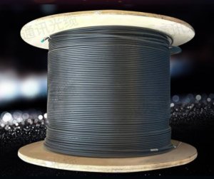 8ware 350m Cat6a Ethernet Outdoor Underground Shielded External Lan Cable Roll Black Copper Twisted Core Pvc Jacket Blk