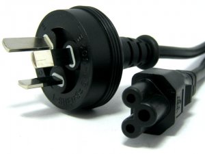3 Pin Aus Mains (male) - 3 Pin Power Cable (iec C5 Female) For Notebook/nuc 1.8m
