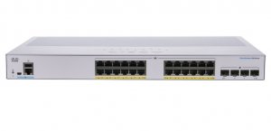 Cisco CBS250-24P-4G 250 Series 24-Port PoE Gigabit Managed Switch + 4 Port SFP