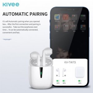 Kivee Tw73  Bluetooth 5.0 Earphone Black