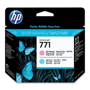 Hp Ce019a Hp 771 Lt Magenta/lt Cyan Printhead