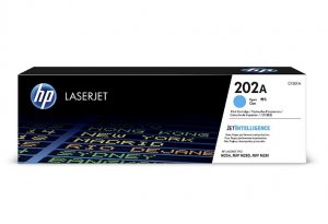 HP 202A Cyan LaserJet Toner Cartridge CF501A